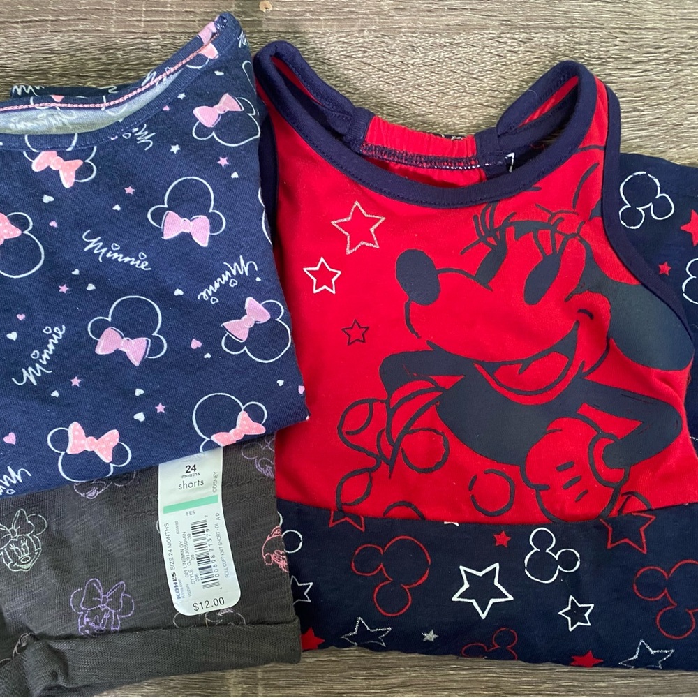 Disney Minnie Mouse 24M Baby Bundle.